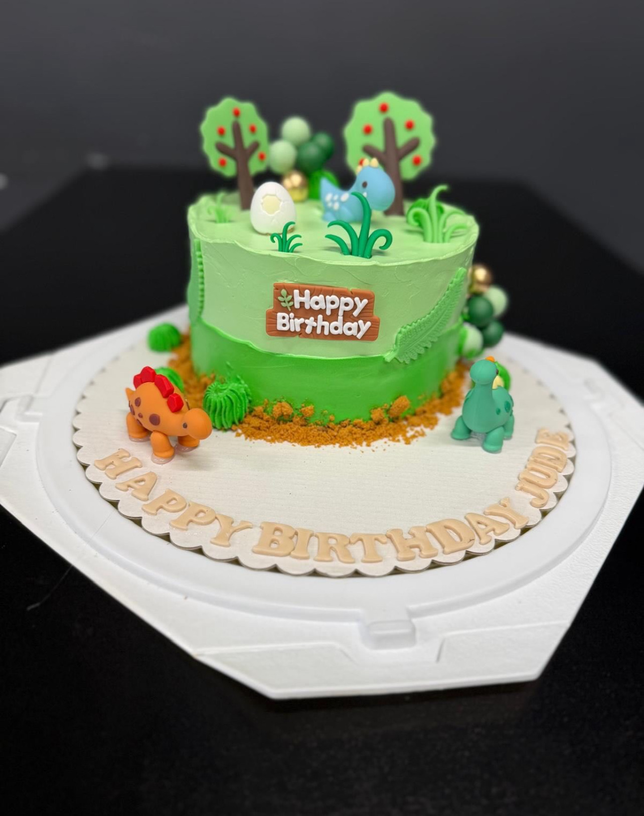 Dinosaur Birthday Cake